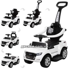 Детский электромобиль-толокар M 3575 EL-1, Ford Ranger, белый